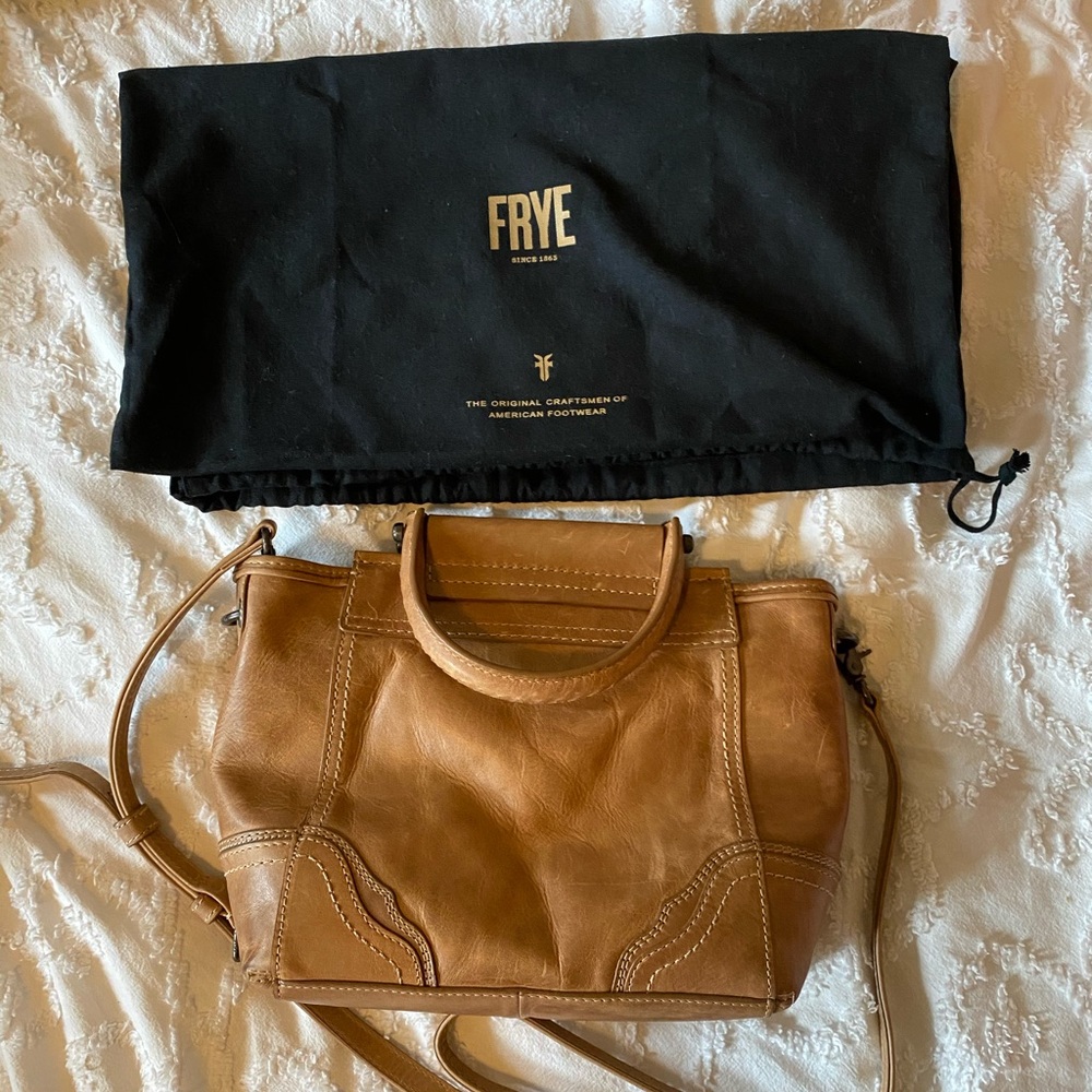 Frye Riviana Mini Leather Tote Crossbody